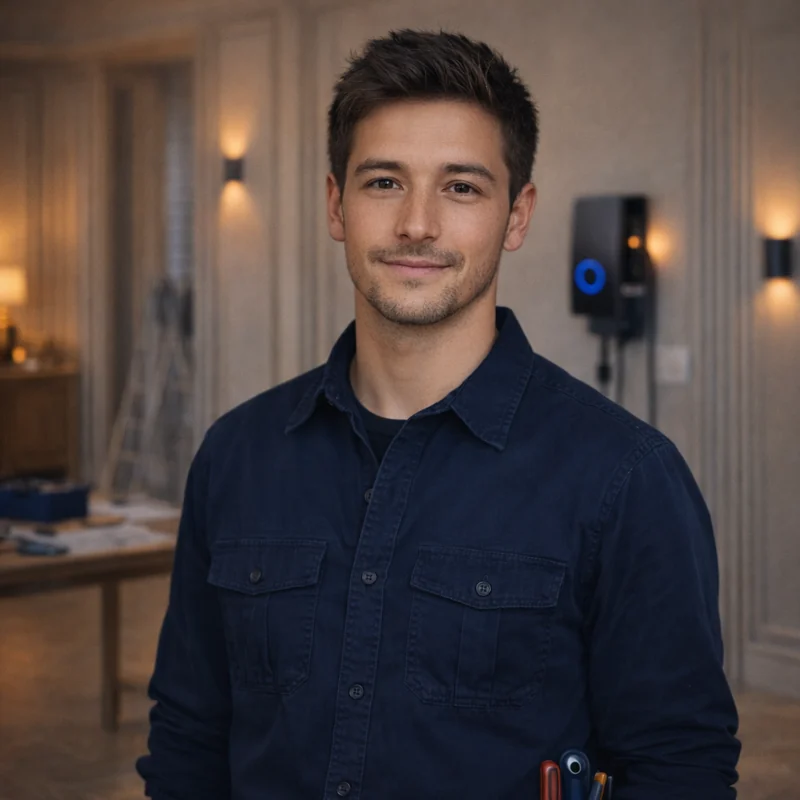 Portrait de Kevin Raymond, apprenti electricien